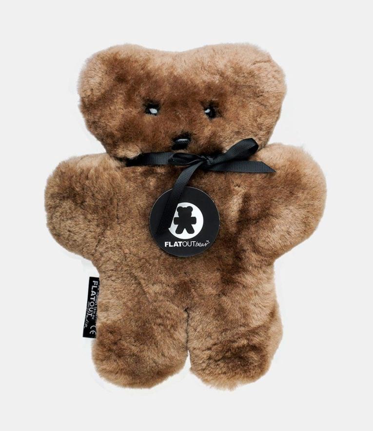 Large FLATOUT bear - Chocolate 